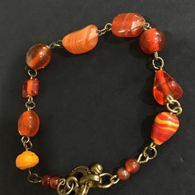 Really cool vintage beaded bracelet