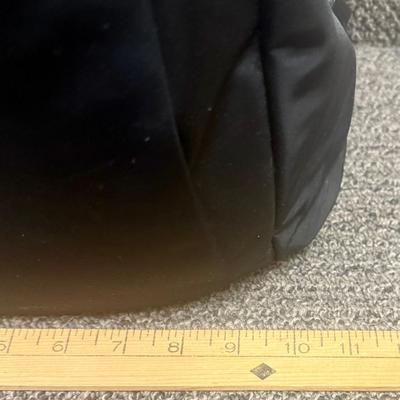 Sale Photo Thumbnail #597: Approx. 11" wide and 15" tall - laptop storage, phone pocket and luggage band. Very good condition, clean inside and out.