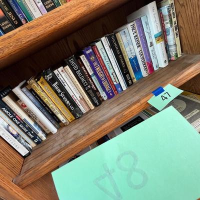 Lot 47 Shelf #3 of books