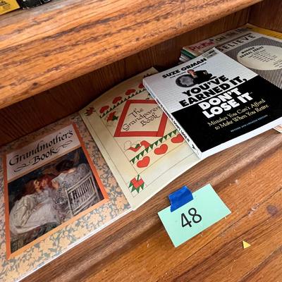 Lot 48 Shelf of large books