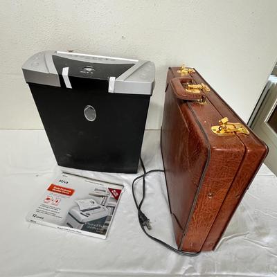 Lot 51 Shredder & brief case