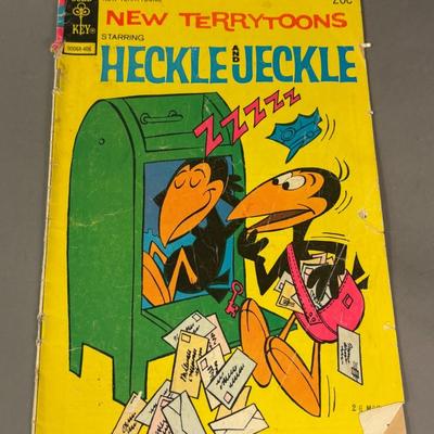 New Terrytoons - Starring Heckle and Jeckle - Vintage Comic Book
