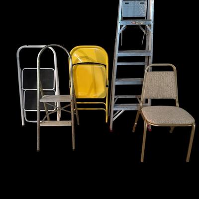 Chairs and ladders