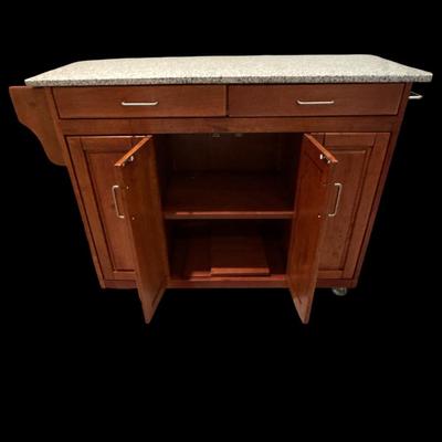 Bar cart or kitchen island