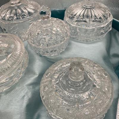 Sale Photo Thumbnail #217: These pieces would be wonderful holiday gifts .
Most of them are 6 inches wide and 3 to 6 inches tall.
The small one is 5 inches tall x 5 inches wide
They are retailing at $20 to $105 each 
Very good condition