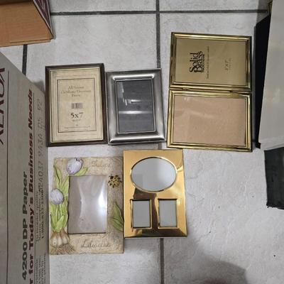 Box of picture frames