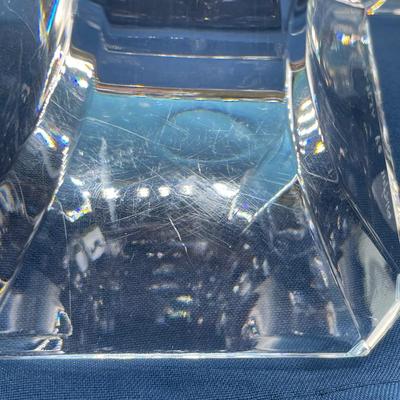 Orrefors Crystal Candlesticks