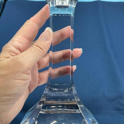 Orrefors Crystal Candlesticks