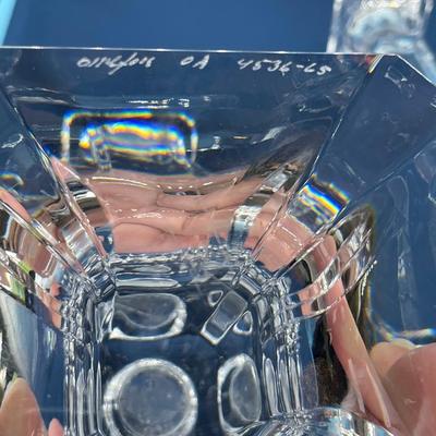 Orrefors Crystal Candlesticks