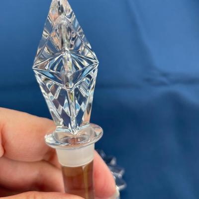 2 Waterford Crystal Wine Bottle Stoppers