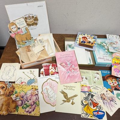 Sale Photo Thumbnail #360: Includes Flower Cards, stationary paper. In good used condition.