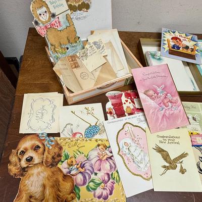 Sale Photo Thumbnail #359: Includes Flower Cards, stationary paper. In good used condition.