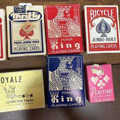 Sale Photo Thumbnail #483: not counted, but previous owner had many cards and all of the ones checked had the complete deck.