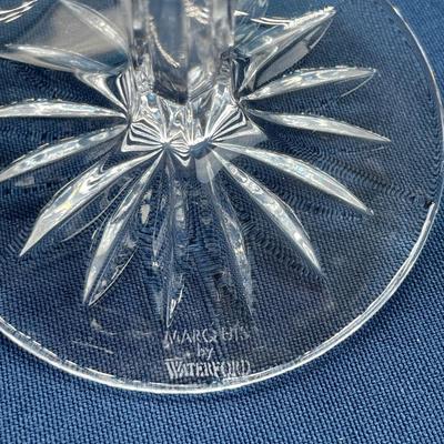Set of 6 Waterford Marquis Crystal Wine or Water Goblets
