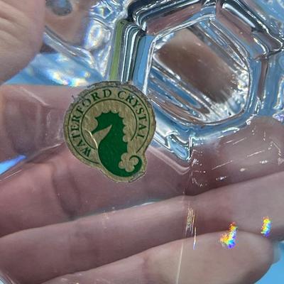 Waterford Crystal Seahorse Candlesticks Pair