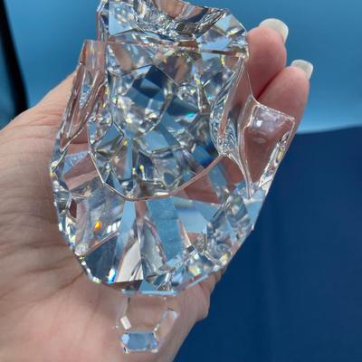 Large Swarovski Crystal Dog Figurine