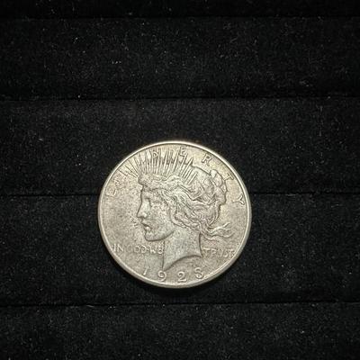 1928 PEACE SILVER DOLLAR