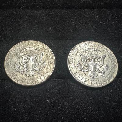 1965 & 1968 KENNEDY HALF DOLLARS