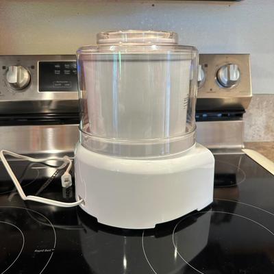 AIR POPCORN POPPER, BRAUN COFFEE BEAN GRINDER AND CUISINART YOGURT/ICE CREAM/SORBET MAKER