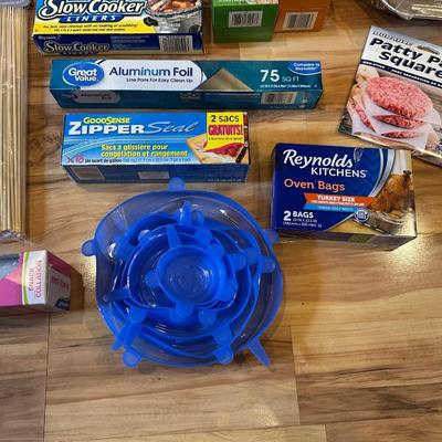 FOOD WRAPS & BAGS PLUS DISPOSABLE WARES AND MORE