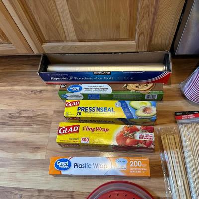 FOOD WRAPS & BAGS PLUS DISPOSABLE WARES AND MORE