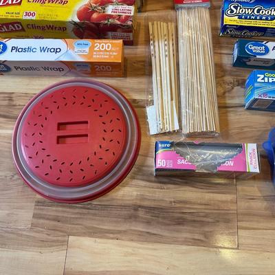 FOOD WRAPS & BAGS PLUS DISPOSABLE WARES AND MORE