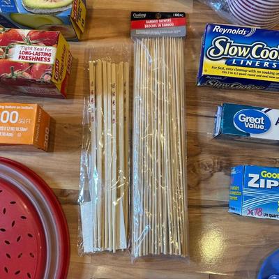 FOOD WRAPS & BAGS PLUS DISPOSABLE WARES AND MORE