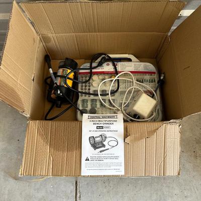 3" BENCH GRINDER AND ROTARY ACCESSORY KIT