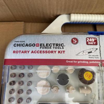 3" BENCH GRINDER AND ROTARY ACCESSORY KIT