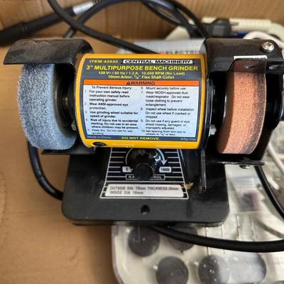 3" BENCH GRINDER AND ROTARY ACCESSORY KIT