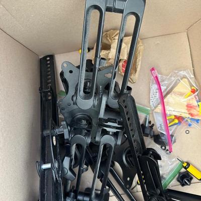 CLAMP STAND FOR LAPTOPS, 1 HAND GAMING KEYBOARD, PC SPEAKERS AND MORE