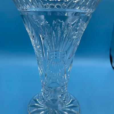 Waterford Crystal Millennium Collection Trumpet Vase