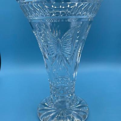 Waterford Crystal Millennium Collection Trumpet Vase