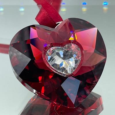 Swarovski Crystal Heart Ornament