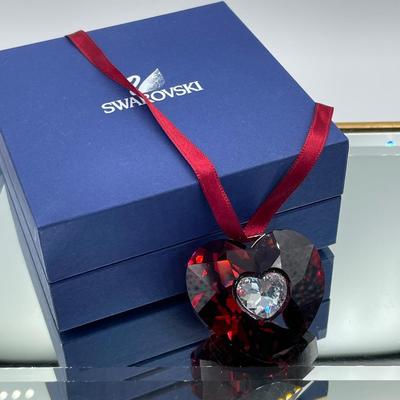 Swarovski Crystal Heart Ornament