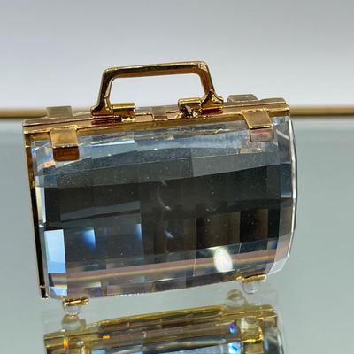 Swarovski Crystal Memories Suitcase Frame and Mirror