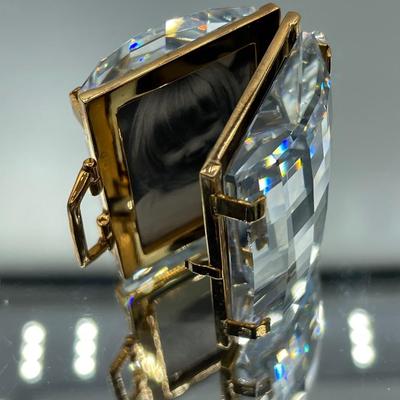 Swarovski Crystal Memories Suitcase Frame and Mirror