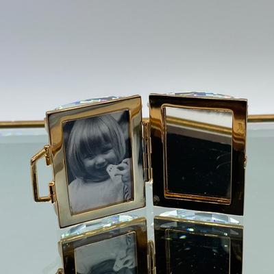 Swarovski Crystal Memories Suitcase Frame and Mirror