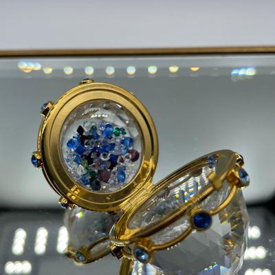 Swarovski Crystal Secrets Collection Egg Retired