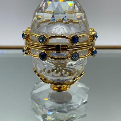 Swarovski Crystal Secrets Collection Egg Retired