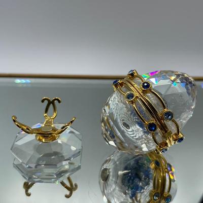 Swarovski Crystal Secrets Collection Egg Retired