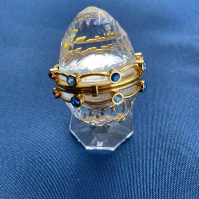 Swarovski Crystal Secrets Collection Egg Retired