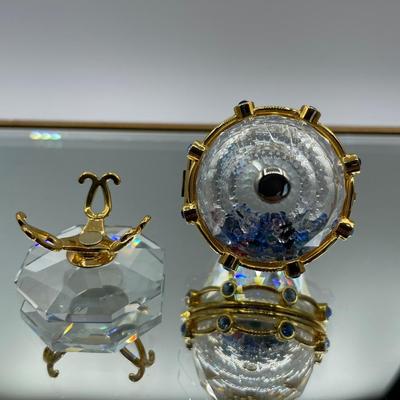 Swarovski Crystal Secrets Collection Egg Retired