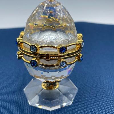 Swarovski Crystal Secrets Collection Egg Retired