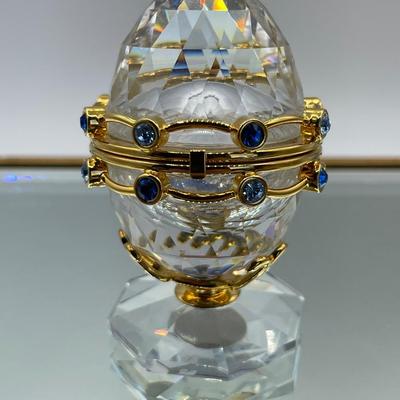 Swarovski Crystal Secrets Collection Egg Retired