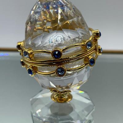 Swarovski Crystal Secrets Collection Egg Retired
