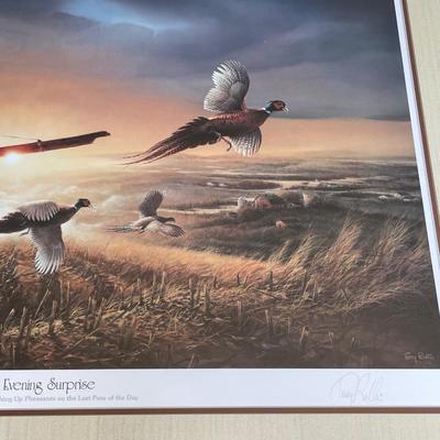 Terry Redlin Signed and Numbered Print Evening Surprise