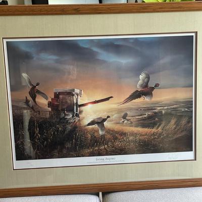 Terry Redlin Signed and Numbered Print Evening Surprise