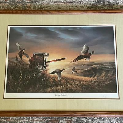 Terry Redlin Signed and Numbered Print Evening Surprise