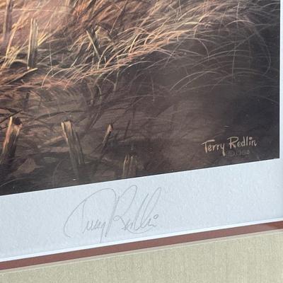 Terry Redlin Signed and Numbered Print Evening Surprise